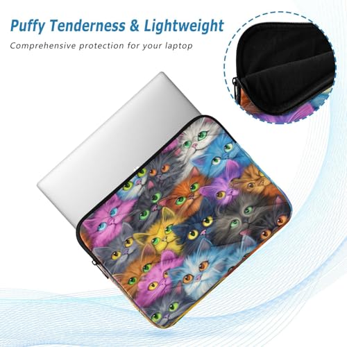 Funda para portátil Cute Cats para laptops de 13 a 14 pulgadas miniatura 5