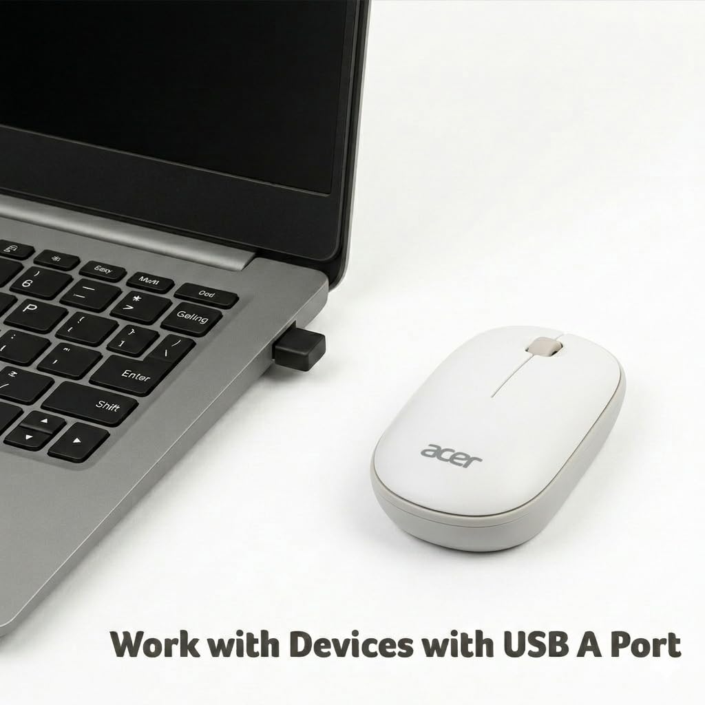 Amazon | Acer(エイサー) コンピューターマウス ワイヤレス 2.4G