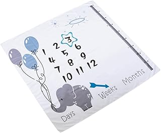 Totority 1 Conjunto De Cobertores De Marcos Infantis Cobertor Para Adereços Recém-Nascidos Cobertores De Meninos Cobertores Para Meninos Cobertores De Fotografia Para Cobertores De Marcos