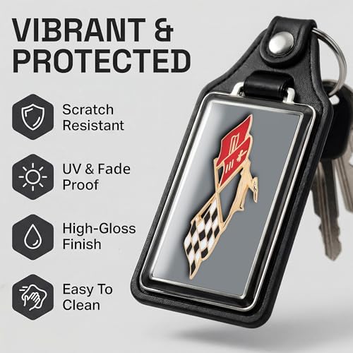 Image of Brotherhood Car Key Chain for Impala - Classic Models Keychain for Men and
