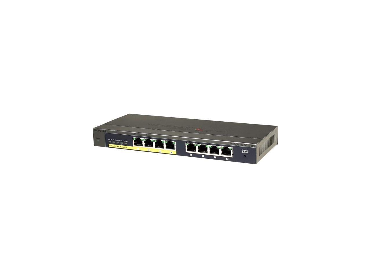 Amazon.com: NETGEAR 8-Port PoE Gigabit Ethernet Plus Switch