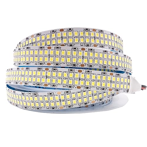 Tira LED Doble Fila 12V 480 LEDs/m Blanco 4000K 5m miniatura 1