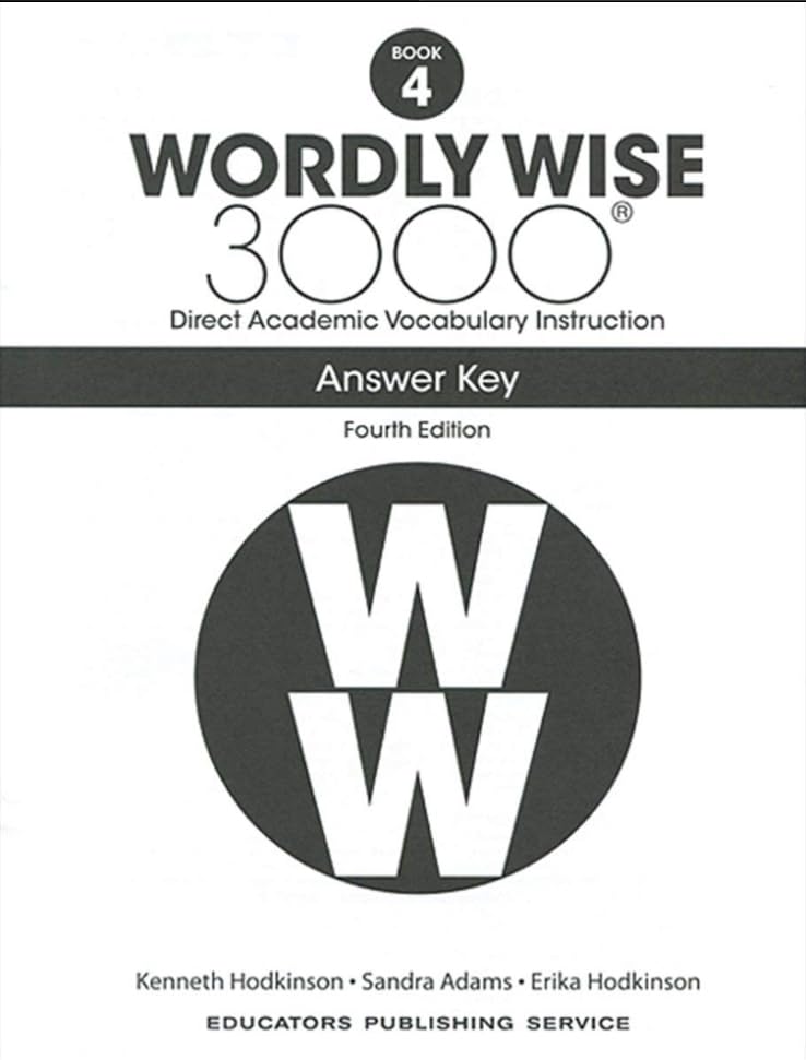 Wordly Wise 3000® 4th Edition Grade 4 SET -- Student Book, Test Booklet and Answer Key (Direct Academic Vocabulary Instruction) - image 4