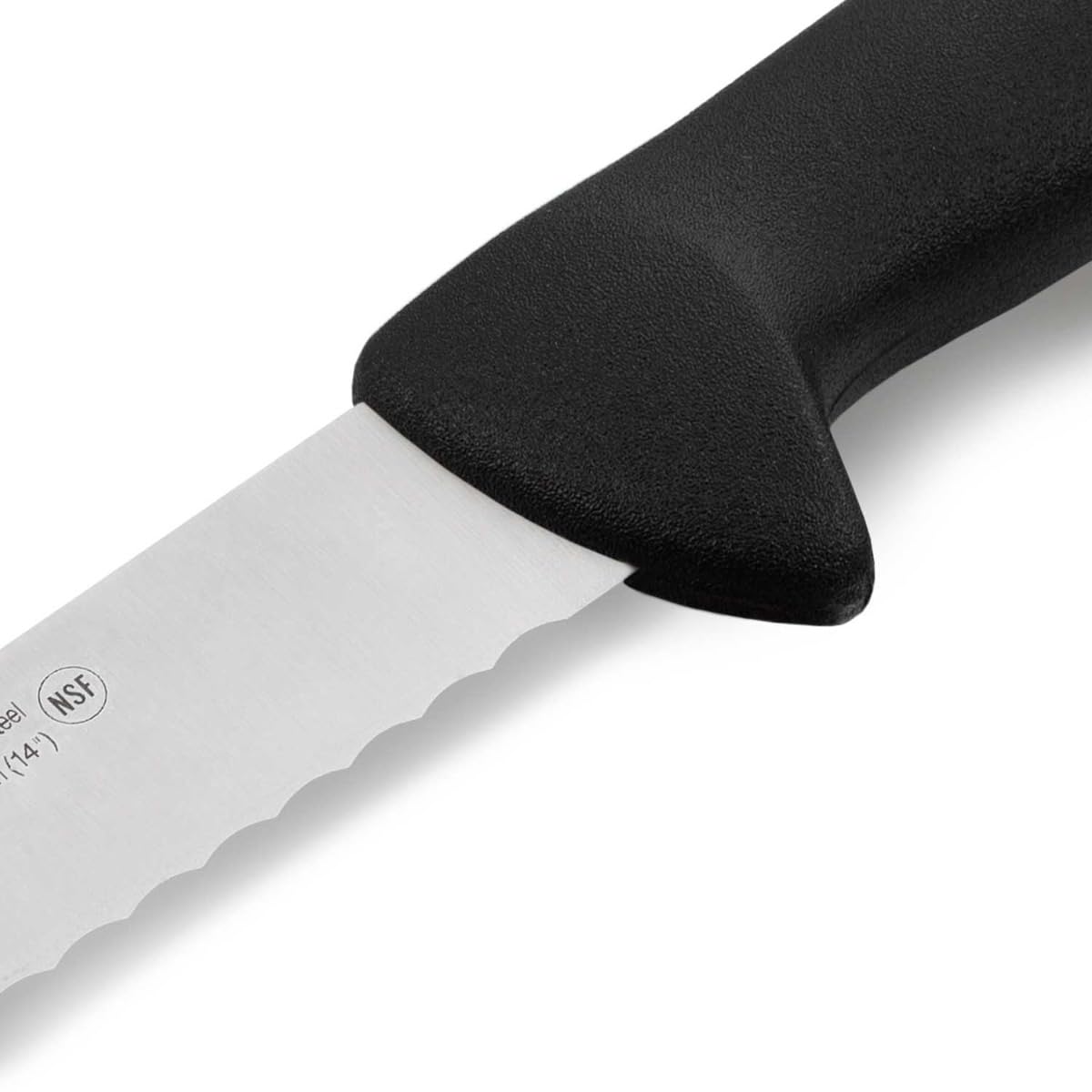 Arcos Serie 2900 - Coltello Pasticceria Coltello Torta - Lama Acciaio Inossidabile Nitrum 350 mm - Manico Polipropilene Colore Nero