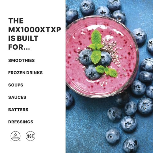 Waring Commercial MX1000XTXP 3.5 HP Blender with Paddle Switches, Pulse Feature and a 48 oz. BPA Free Copolyester Container, 120V, 5-15 Phase Plug - Image 4