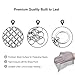 EcoComely Cast Iron Cleaner Stainless Steel 8x6 Large Chainmail Scrubber for Lodge Cast Iron Skillet, Dutch Oven, Griddle, Grill Pan, Cookware & Pot. Tired of Dirty Sponges? Try Cast Iron Scraper!