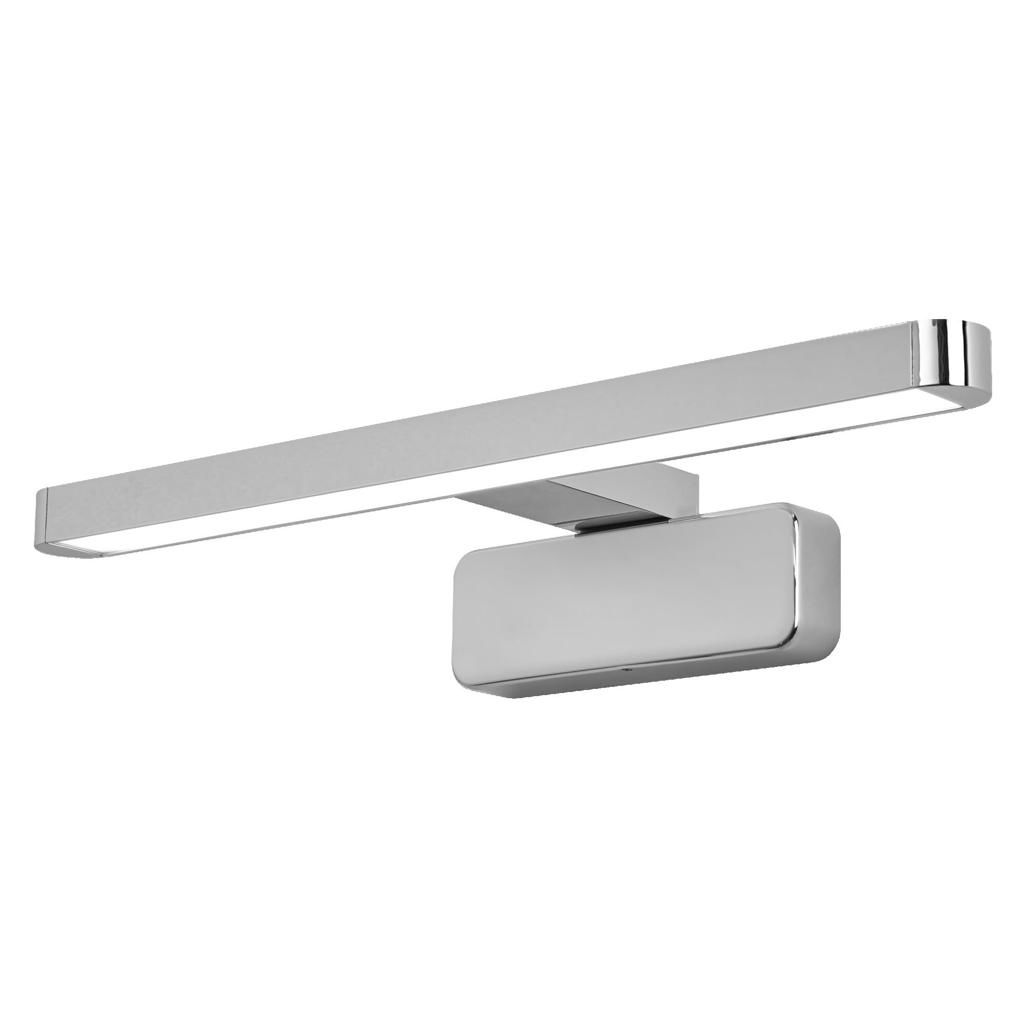 LEDVANCE ORBIS DISCO BAGNO SPECCHIO, CHROME, 6W, 720LM, Luce bianca bianca da calda a fredda, controllabile, Montaggio a parete e specchio, Classe protezione IP44, 3000K-4000K