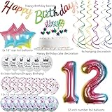 Zoom IMG-1 palloncini arcobaleno 12 anni ragazza