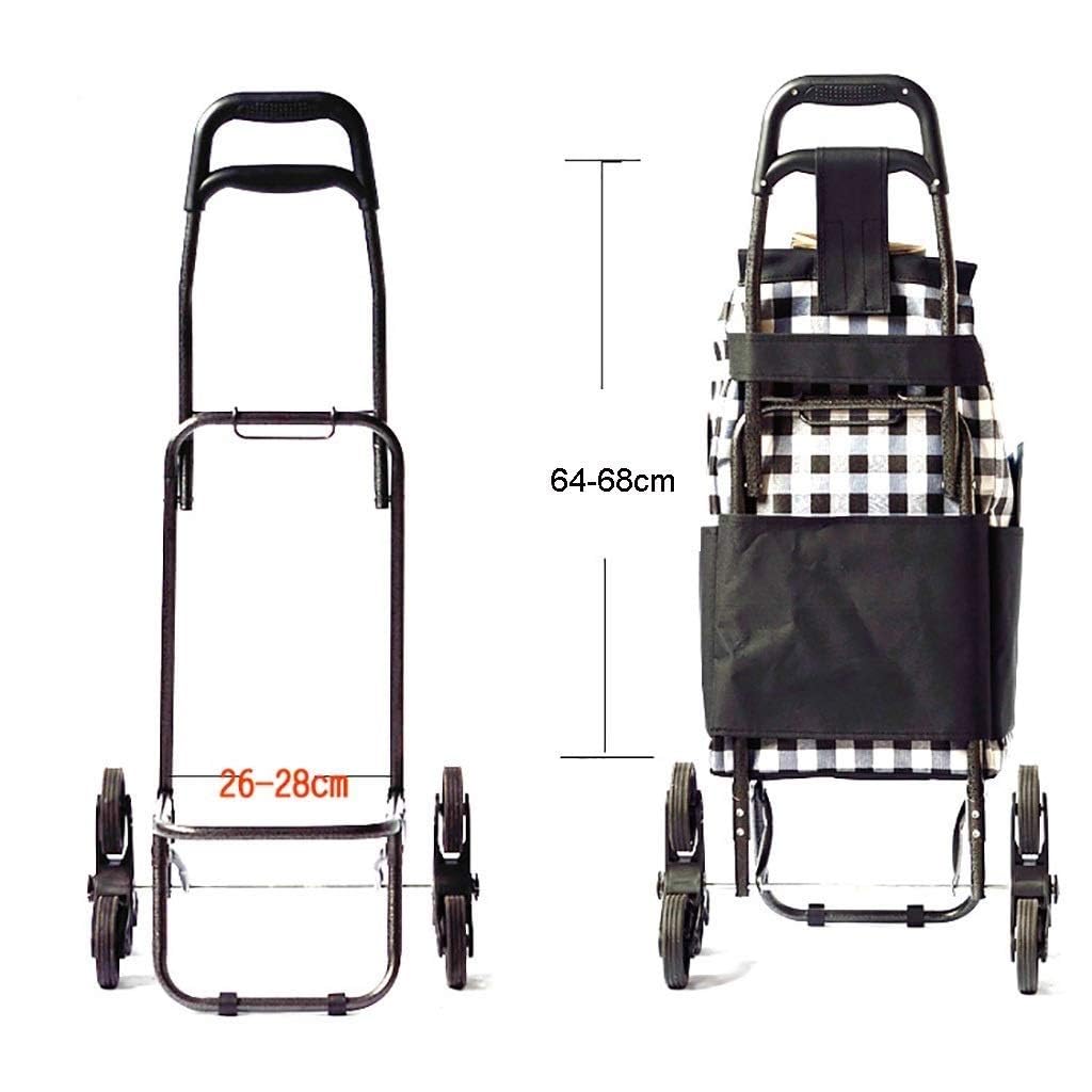 Borse Spesa per Carrello, Carrello Spesa Borsa Sostitutiva Carrello Spesa Borsa da 45 Litri con Tasca Tascabile di Ricambio for Carrello
