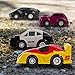 Liberty Imports 20 Assorted Pull Back Cars Deluxe Gift Pack Play Set - Colorful Mini Toy Cars - Racing Vehicles, Police, Firetruck, Ambulance, and More!