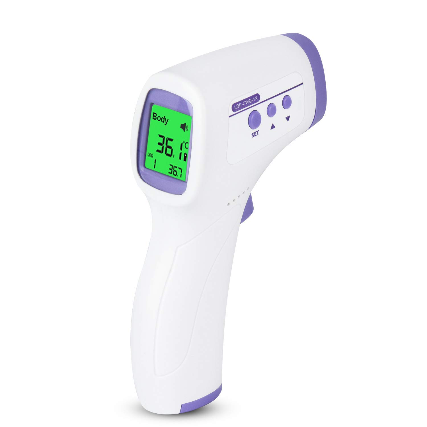 Forehead Thermometer for Adults – No Touch Digital Infrared Thermometer with Light Indicator for Fever – Medical Thermometer for Babies, Adults, Indoor and Outdoor Use