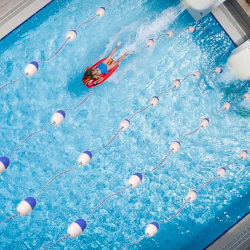 Lignes de séparation pour compétition de natation 5,5 m durables