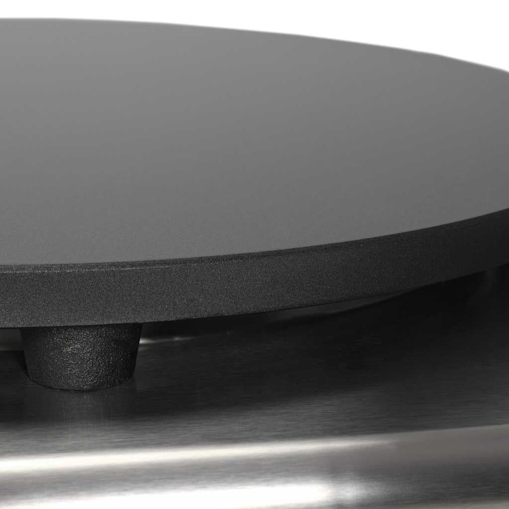 vidaXL Crêpière Électrique avec Bac Récupération Anti-adhérent 3000W Galette