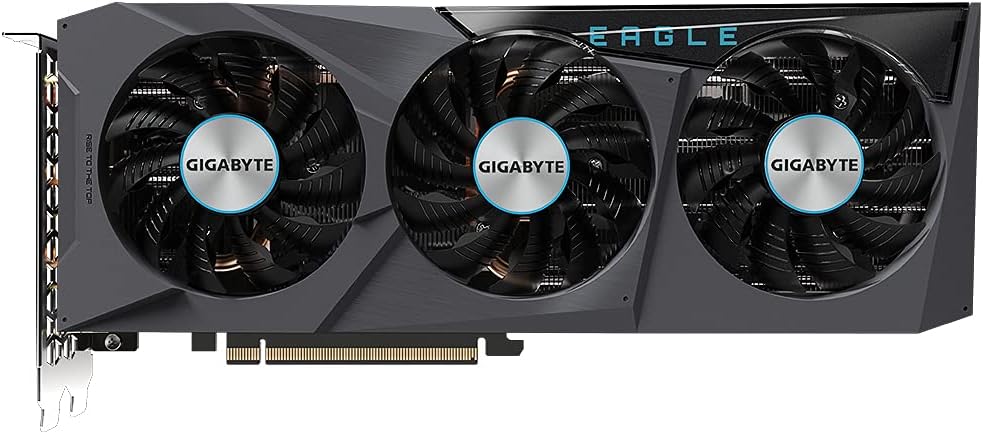 Gigabyte GV-N3070EAGLE-8GD 2.0 LHR version NVIDIA. 8 GB. GeForce RTX 3070. GDDR6. PCI-E 4.0 x 16. Processor frequency 1725 MHz. HDMI ports quantity 2. Memory clock speed 14000 MHz Gigabyte GV-N3070EAGLE-8GD 2.0 LHR version NVIDIA. 8 GB. GeForce RTX 3070. GDDR6. PCI-E 4.0 x 16. Processor frequency 1725 MHz. HDMI ports quantity 2. Memory clock speed 14000 MHz