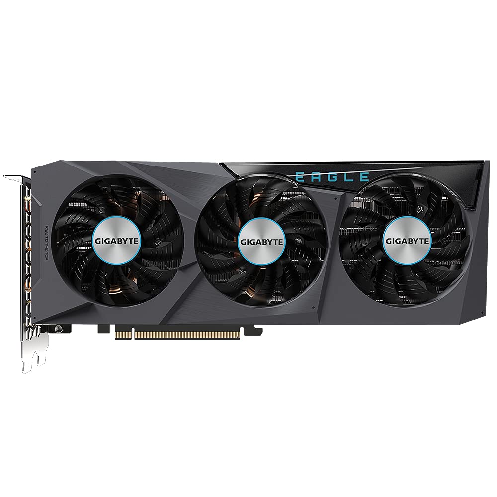 Gigabyte GeForce RTX 3070 EAGLE GV-N3070EAGLE-8GD V2, Karta Graficzna, 8 GB, Czarny