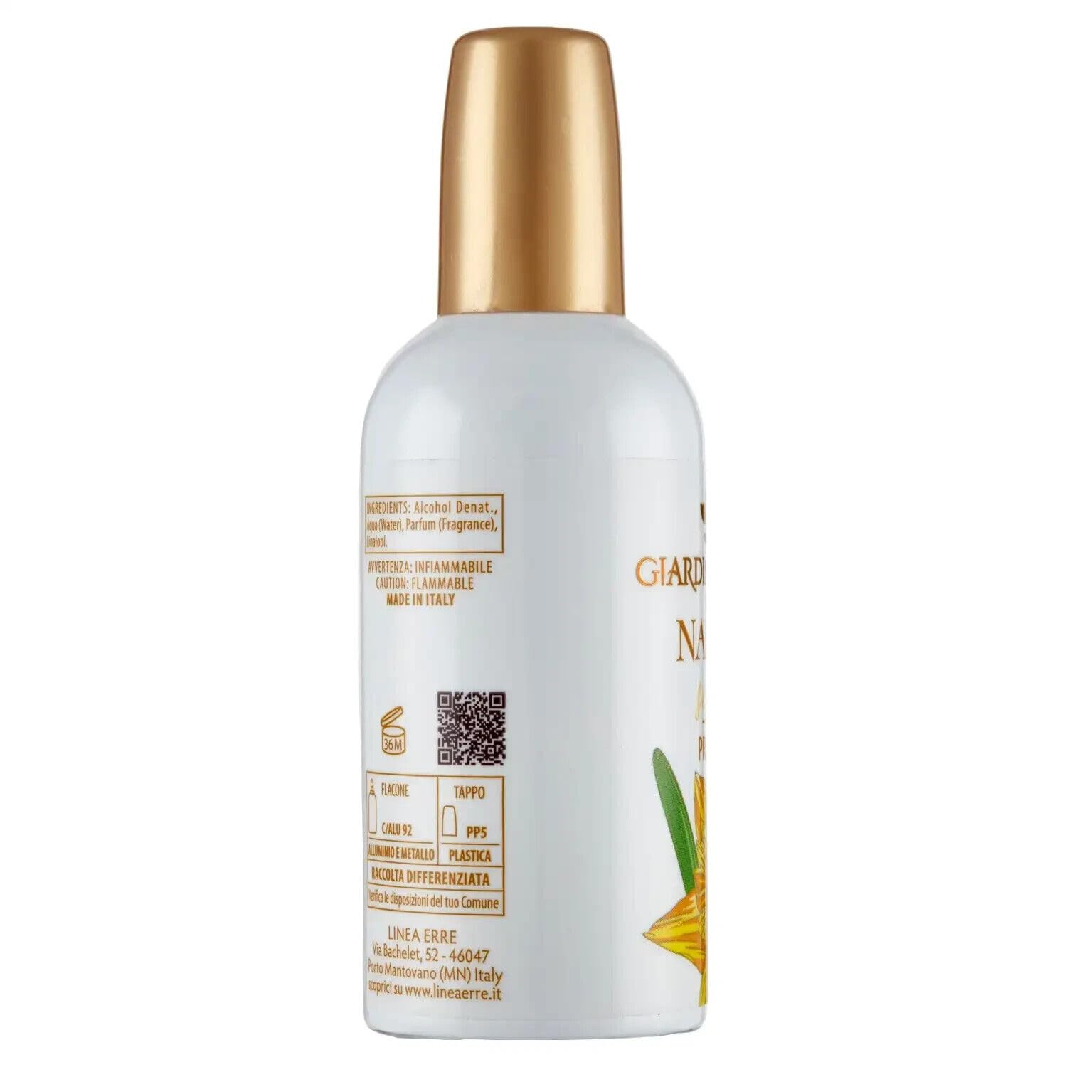 Giardino dei Sensi Profumo Narciso Segreto 100 ml + Felce Azzurra Talco 100 g Set 6 Pezzi