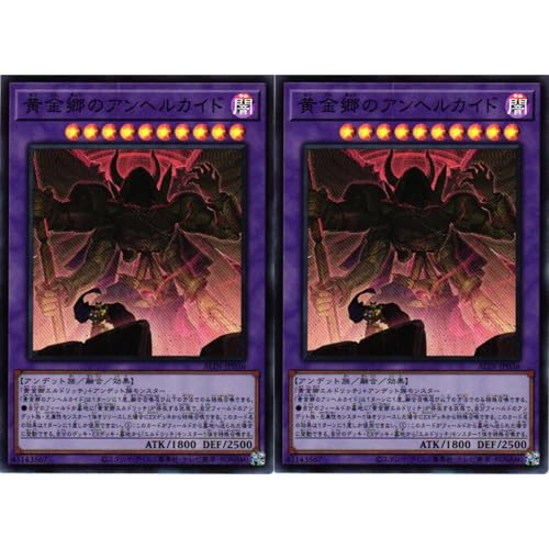 【2枚セット】 遊戯王カード ALIN-JP036 黄金郷のアンヘルカイド (スーパーレア) ALLIANCE INSIGHT アライアンス・インサイト ALIN 融合 SR スーパー レア エルドリッチ