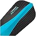 Harrows 5 Sets of 3 Retina Slim Aqua Blue Dart Flights Plus 1 Set of 3 Aluminum Dart Flight Protectors & Bracelet