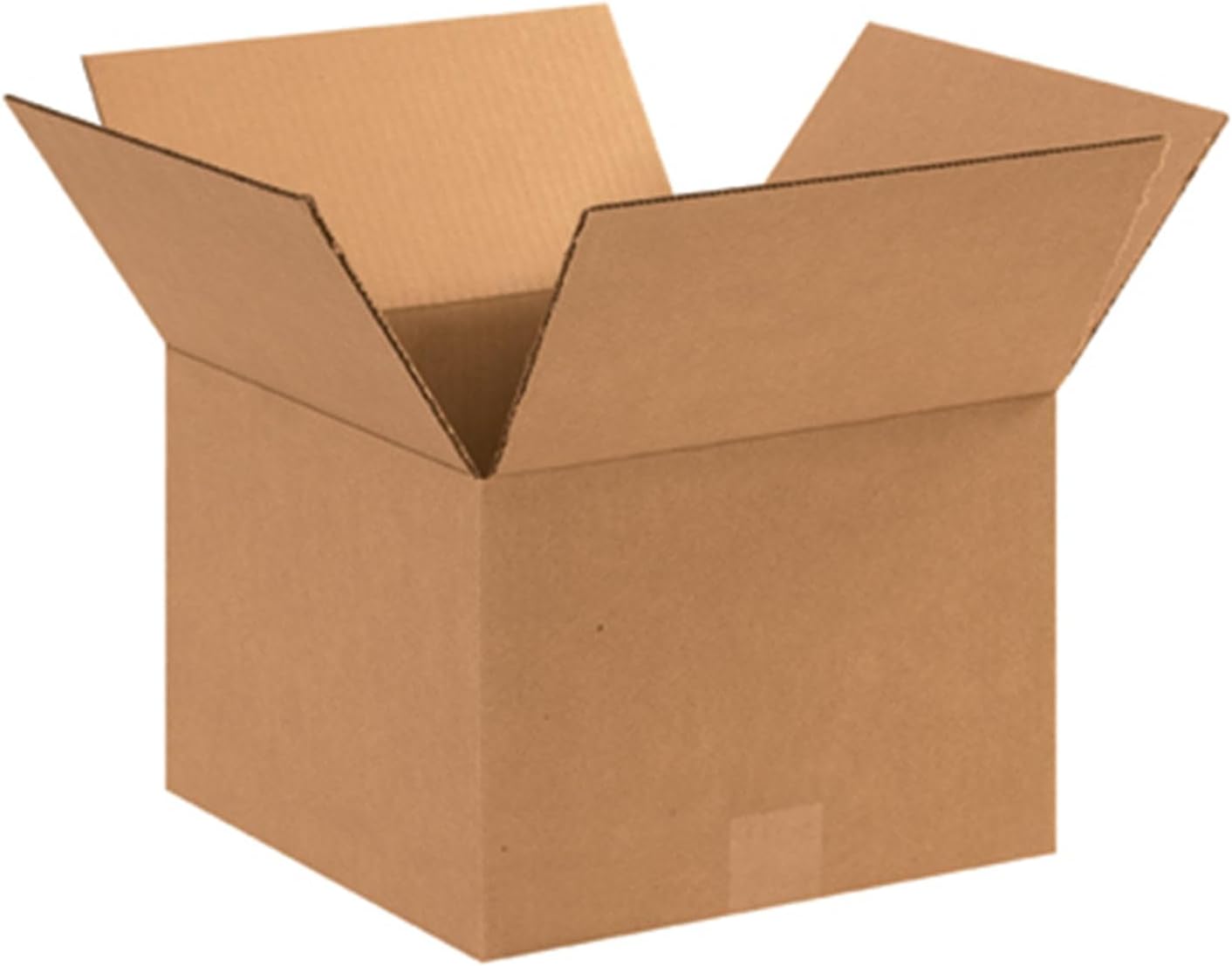 Secure Seal - 8x4x4 Pack of 50 Corrugated Cardboard Packing Shipping Mailing Moving Carton Boxes
