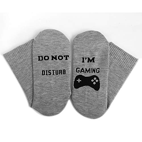 Engmoo Gifts For Dad,Novelty Gaming Socks Fathers Day Gift From Son,Funny Socks Gift Stocking Stuffers For Men,Dad,Teens #TOP1