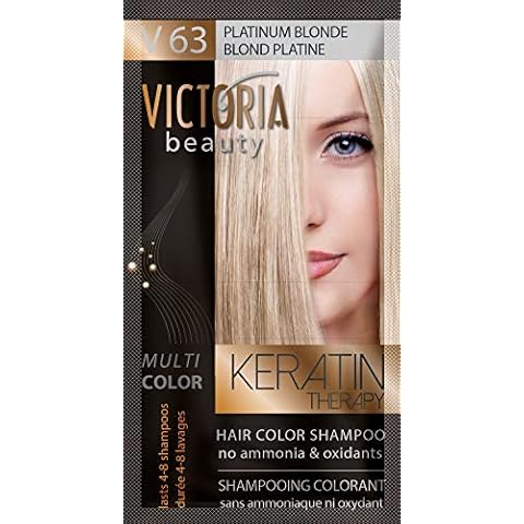 Shampooing colorant Victoria Beauty - Blond platine Cover