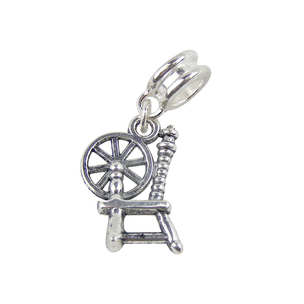 UniqueBeadsAndGifts Universal Spinning Wheel Charm