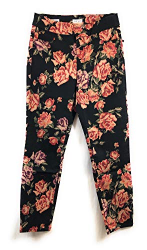 Tribal Women's Pull On Ankle Jegging in Printed Denim, Spice 16