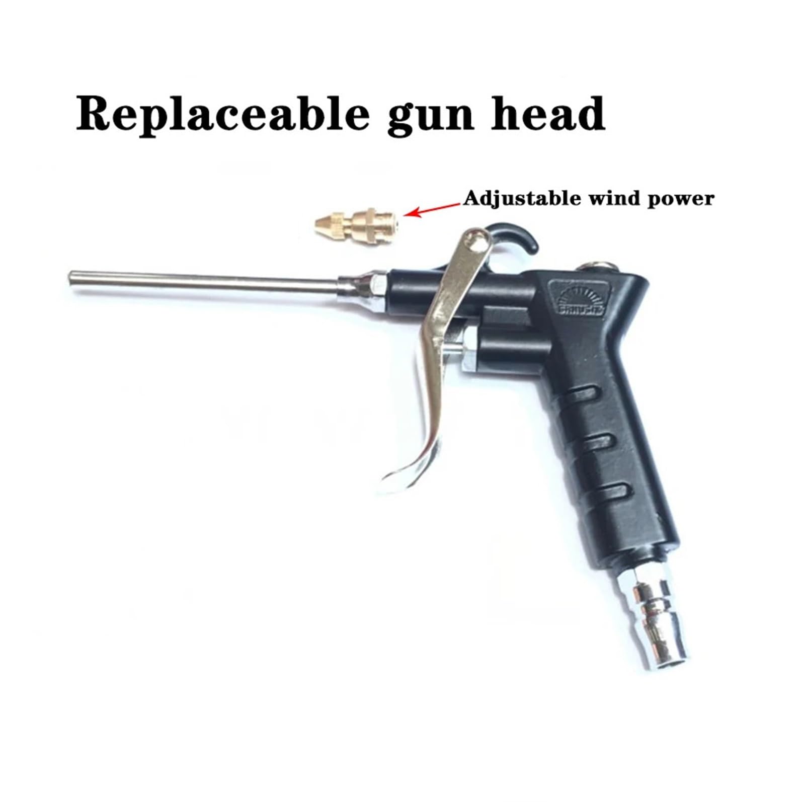 1 Pistola de soplado de Aire neumática for Coche, compresor de Aire de PU for Limpieza de Polvo, Manguera Espiral telescópica, Tubo de Resorte, Tubo Flexible for Herramientas de Aire.(6M)