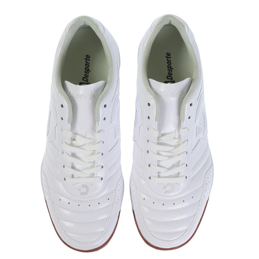 Desporte(?????) Men's Sports Futsal Shoe, Pearl White, 22.5 cm