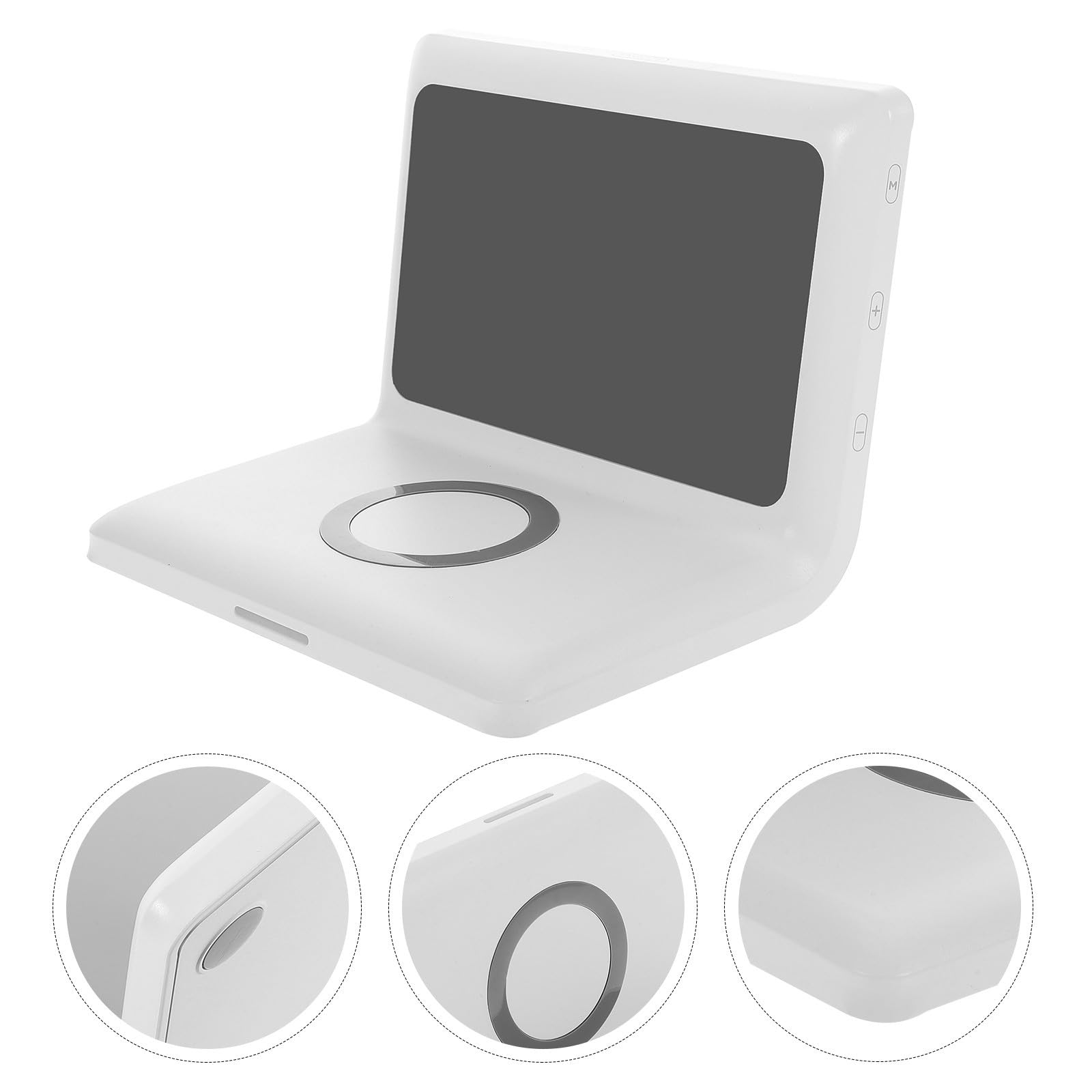 Cargador Inalámbrico Rápido para Teléfono Despertador, Type-c