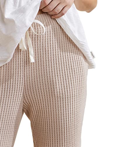 UpWest Women's Cropped Waffle Pant2