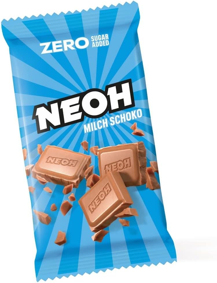 NEOH Low Carb Keto Milk Chocolate | 1g Sugar, 105 kcal Per Serving, 1x66g | The New Alternative to Traditional Sweets