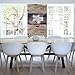 ProperAV Dual Pivot Swing Arm TV Wall Bracket 23" 24" 28" 32" 37" 40" 42" 43" 46" Tilt 20° VESA Max 200x200 White