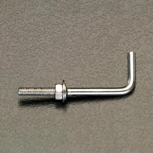 Amazon.co.jp: φ3.38x32mm ナットねじ付L型フック(テンレス/2本