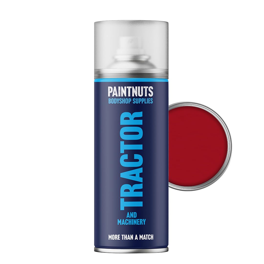 Paintnuts Tractor & Machinery Paint suitable for MF/Massey Ferguson Super Red (LM3266/3325) - 400ml Aerosol