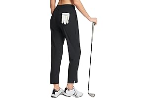 Women's 7/8 Stretch Travel Casual Ankle Pants With Pockets