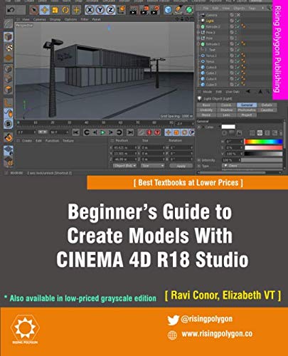 Beginner's guide to create models with CINEMA 4D R18 Studio