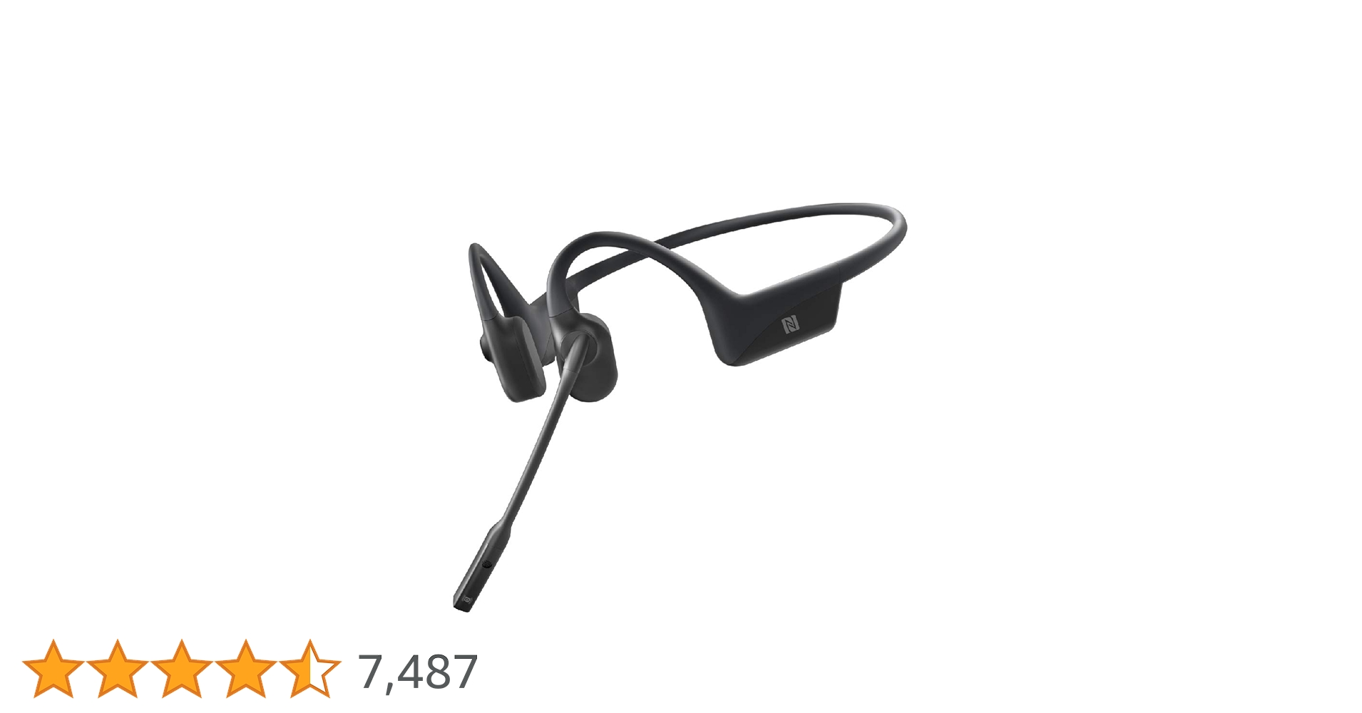 AFTERSHOKZ OPENCOMM ブラック OpenComm2 ビジネス骨伝導ヘッドセット - Shokz(ショックス) 日本