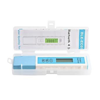 4in1 EC/TDS/Temperature/Humidity Meter Bluetooth-Compatible APP Online Water Quality Tester ATC For Aquarium Drinking Fast And Accurate Detection