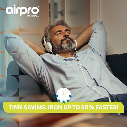 Airpro By Widex 6-lagiger Bügelbrettbezug für Dampfbügeleisen - Größe XL universal max 125x50...