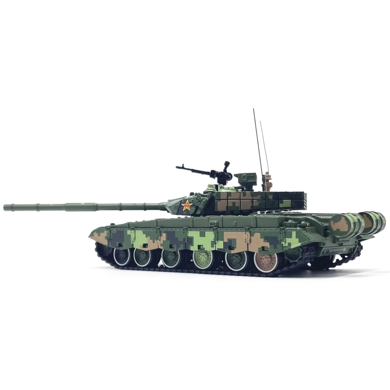 NATEFEMIN 1:72 Scale Alloy Chinese PLA ZTZ-99 Main Battle Tank Model Simulation Tank Model for Collection