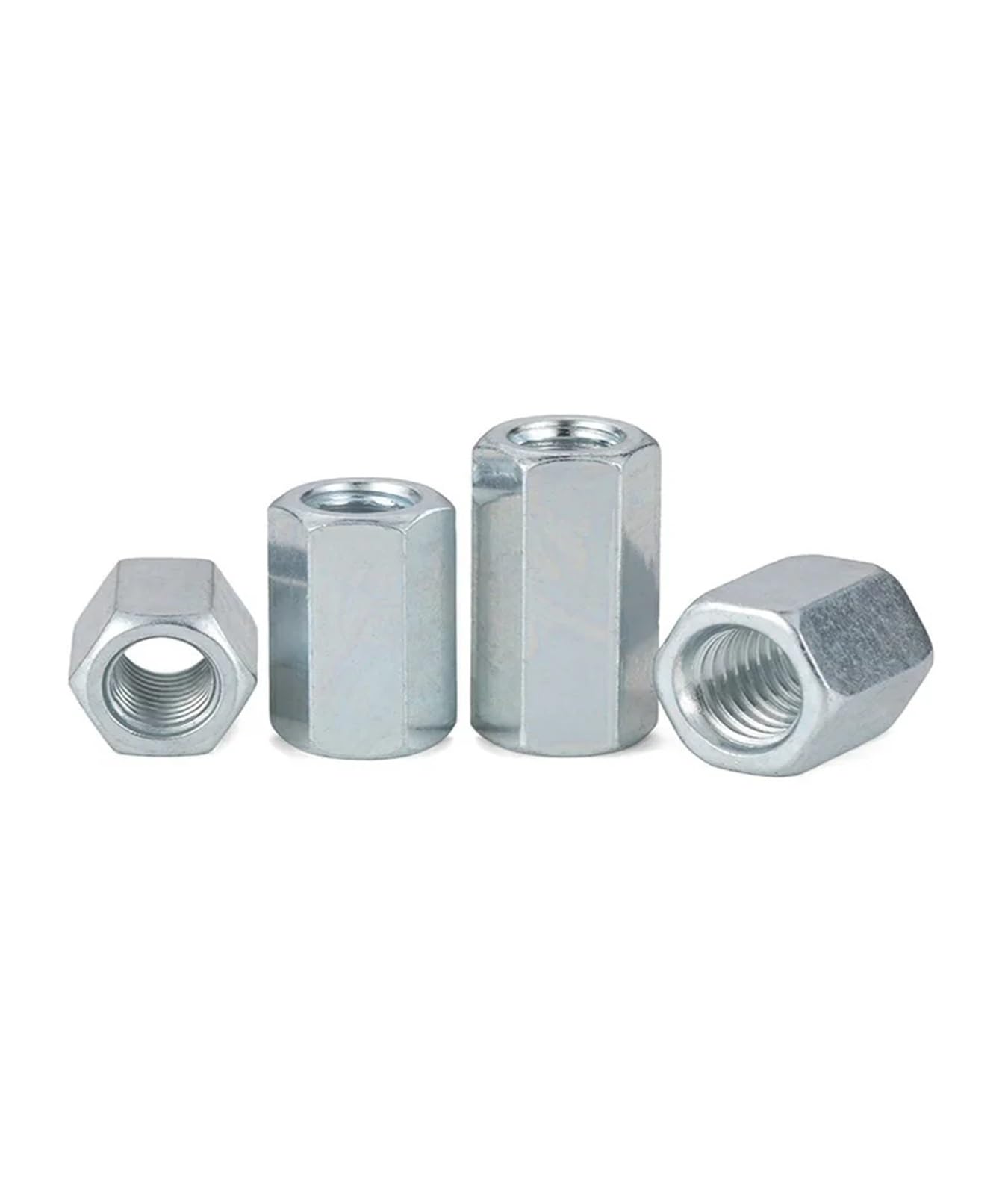 M4 M5 M6 M8 M10 M12 M14 M16 M18 M20 M24 Asta filettata lunga Giunto di accoppiamento Manicotto dado esagonale Bullone Distanziatore zincato(M20x30x60mm-1pcs)