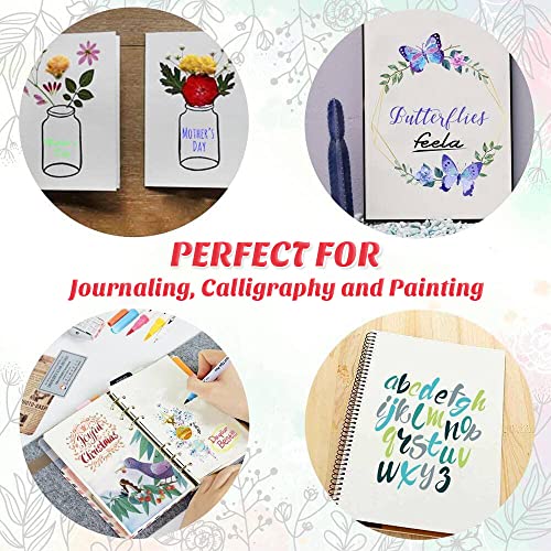 Feela 100 Colors Dual Tip Brush Pens With Fineliners Art Markers, Watercolor Dual Brush Tip And Highlighters For Adult Coloring Books, Art, Sketching, Calligraphy, Manga, Journal #TOP4