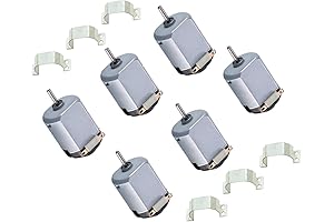 6 Pack DC 1.5-3V 15000RPM RC Mini Electric 130 Motor Kit
