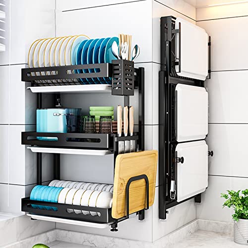 Escurreplatos Plegable Con Bandeja