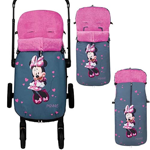 Saco Silla Paseo Universal Polar OFERTA Danielstore (Minnie Blossons)
