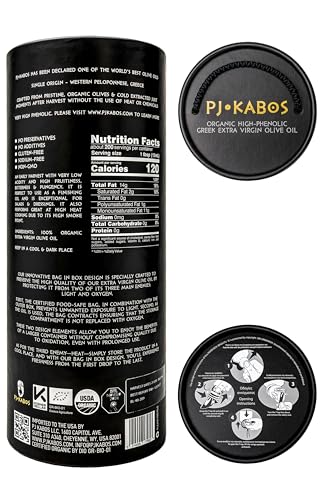 PJ KABOS Aceite de Oliva Extra Virgen Orgánico 3L miniatura 3