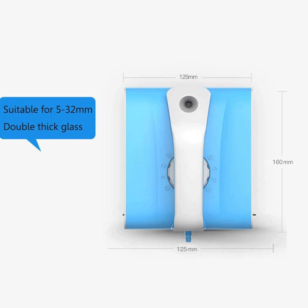 Magnetic Window Cleaner Wiper Glass Washing Cleaning Tool Brush with Anti-Falling Twine, Suitable for Home Office Car Glass 5-32 mm