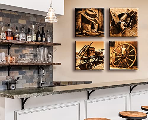 Djsylife CK-XUNZ-NB Western Decor Cowboy Wall Art thumb #5
