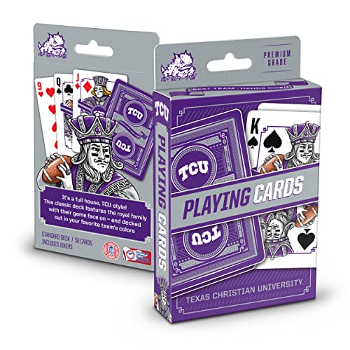 Image of YouTheFan NCAA Officially-Licensed Playing Cards - Original Artwork on All face Cards and Jokers - Team's Official Colors - Quality Linen Texture - Designed in The USA